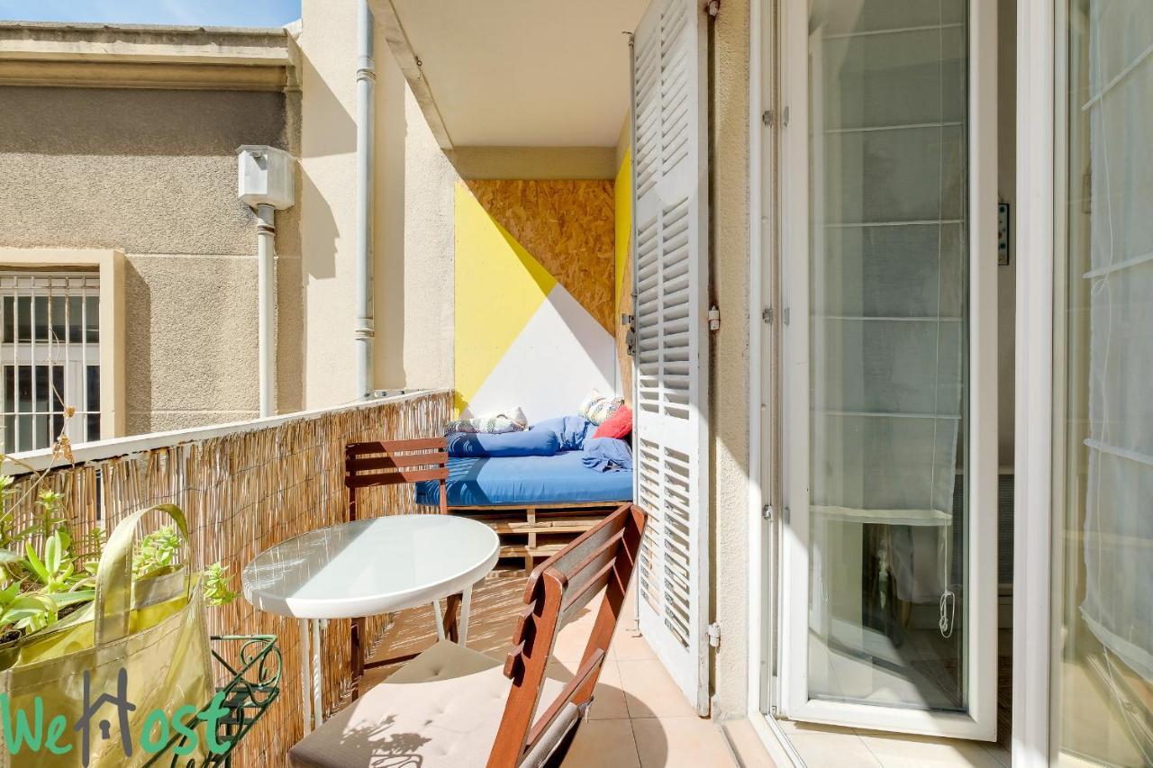 מרסיי Charming Apartment With Cosy Balcony Old Port מראה חיצוני תמונה